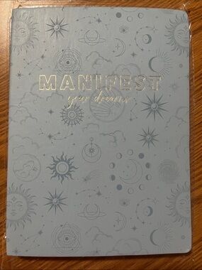 Graphique De France Manifest Your Dreams Light Blue & Gold Journal